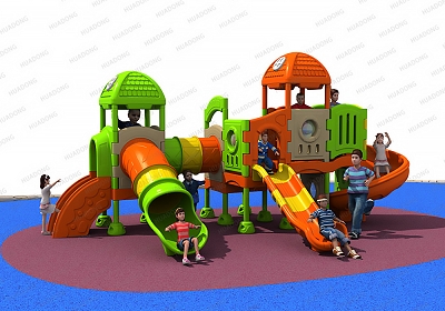 全塑料 HD-LSL004兒童滑梯、