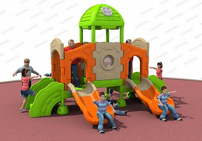 全塑料 HD-LSL014兒童滑梯、