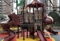 華東游樂戶外滑梯組合案例