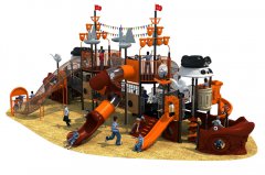 海盜船 HD-HDD017-兒童滑梯、