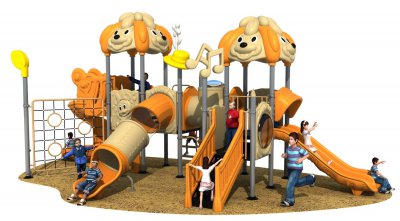 歡樂鼠 HD-HDL022-兒童滑梯、