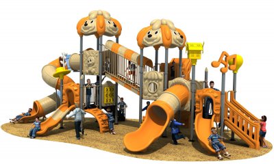 歡樂鼠 HD-HDL023-兒童滑梯、