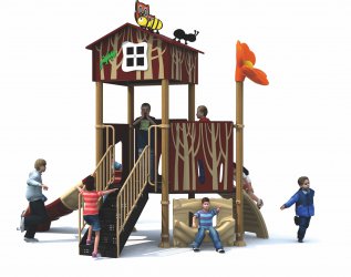 PE板系列戶外滑梯 HD-HPE0