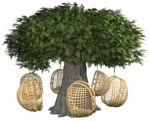 旋轉(zhuǎn)秋千、樹(shù)形秋千HD-S