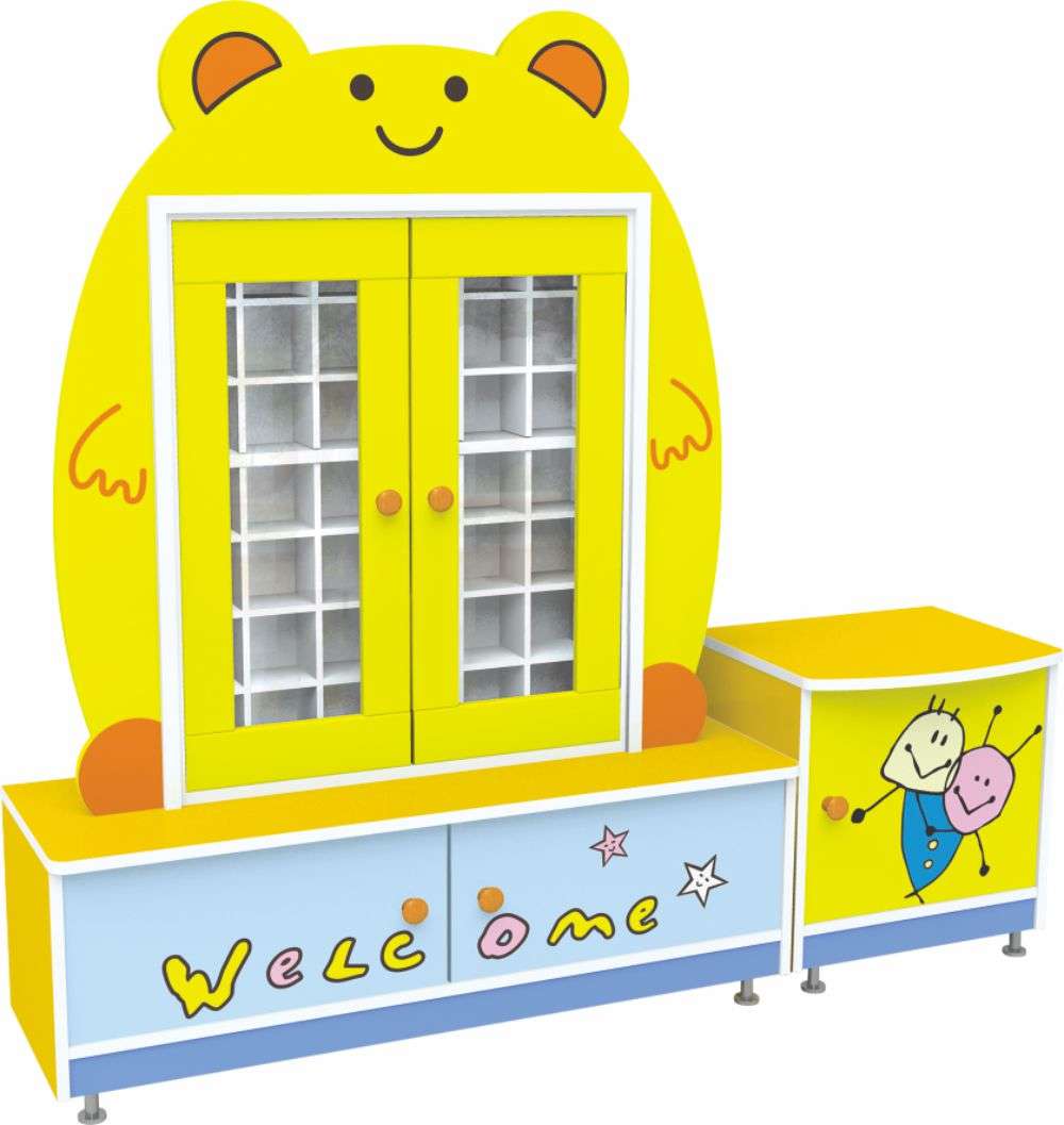 柜子、書架 大熊造型茶杯